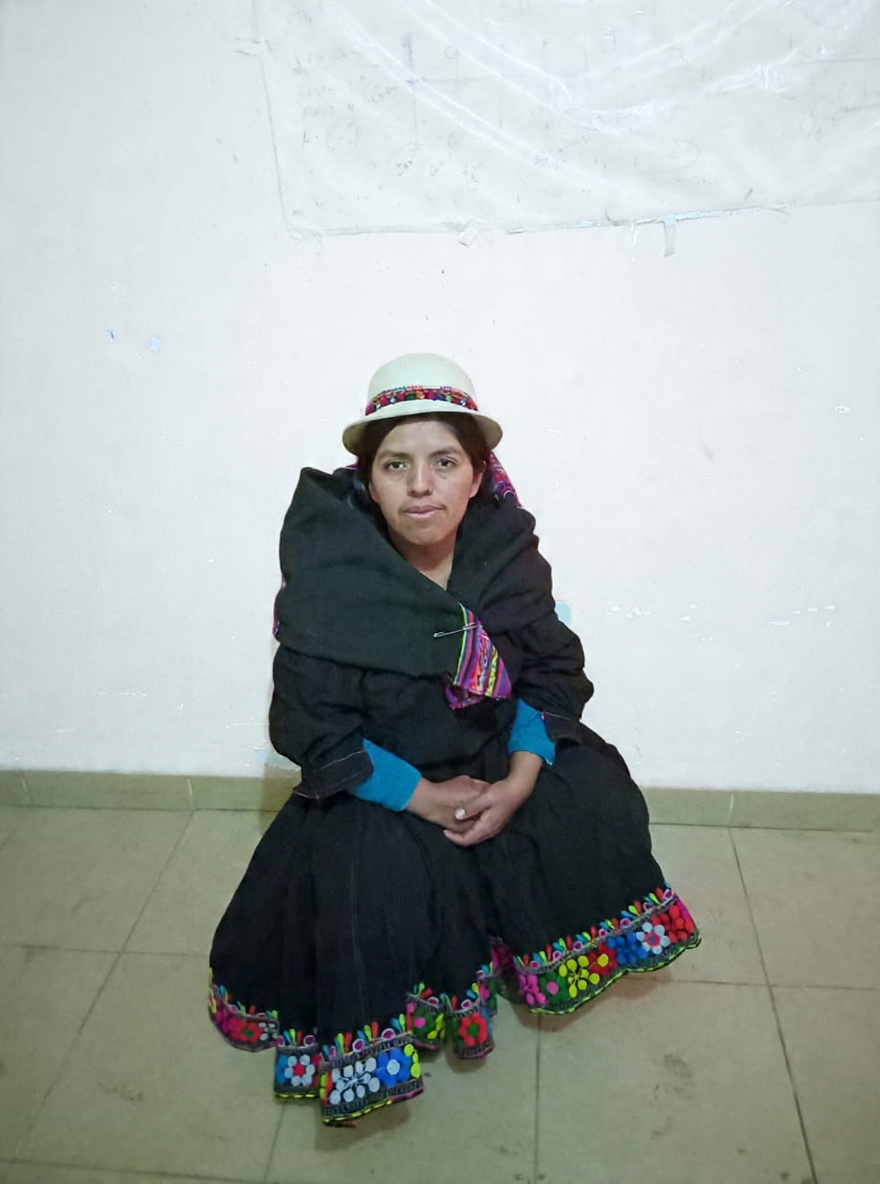 Hna. Aurelia Puma Esquivel, Secretaria de actas de Fundación Vida Abundante